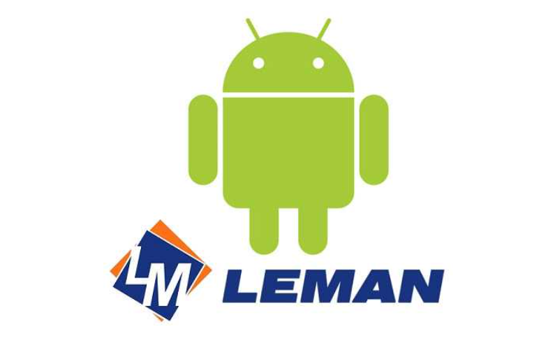 Мобильное приложение Leman на андроид